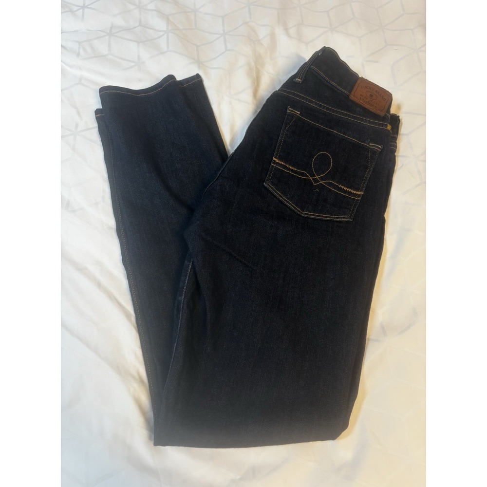 Lucky Brand Jeans Women 8/29 Sofia Skinny Ankle Low Rise Stretch Denim Blue